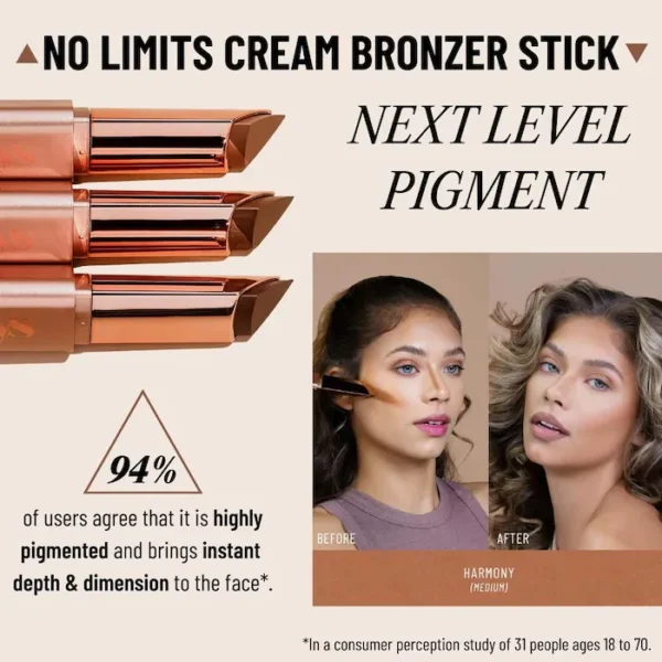 No Limits Cream Bronzer and Contour Stick