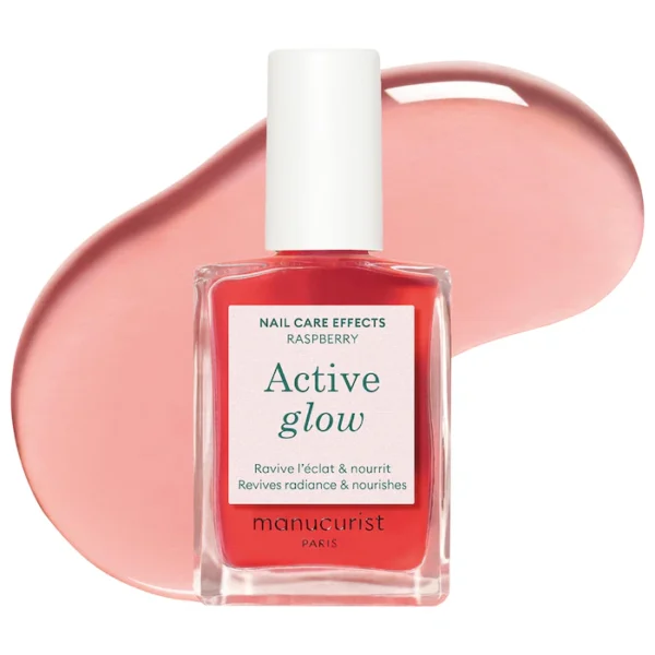 Active Glow™ Raspberry Nourishing Treatment Nail Polish